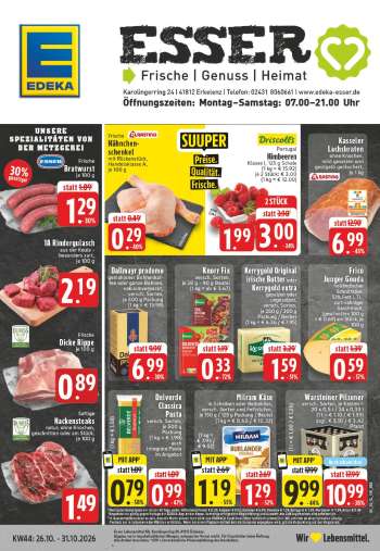 Prospekte Edeka - 26.10.2026 - 31.10.2026.