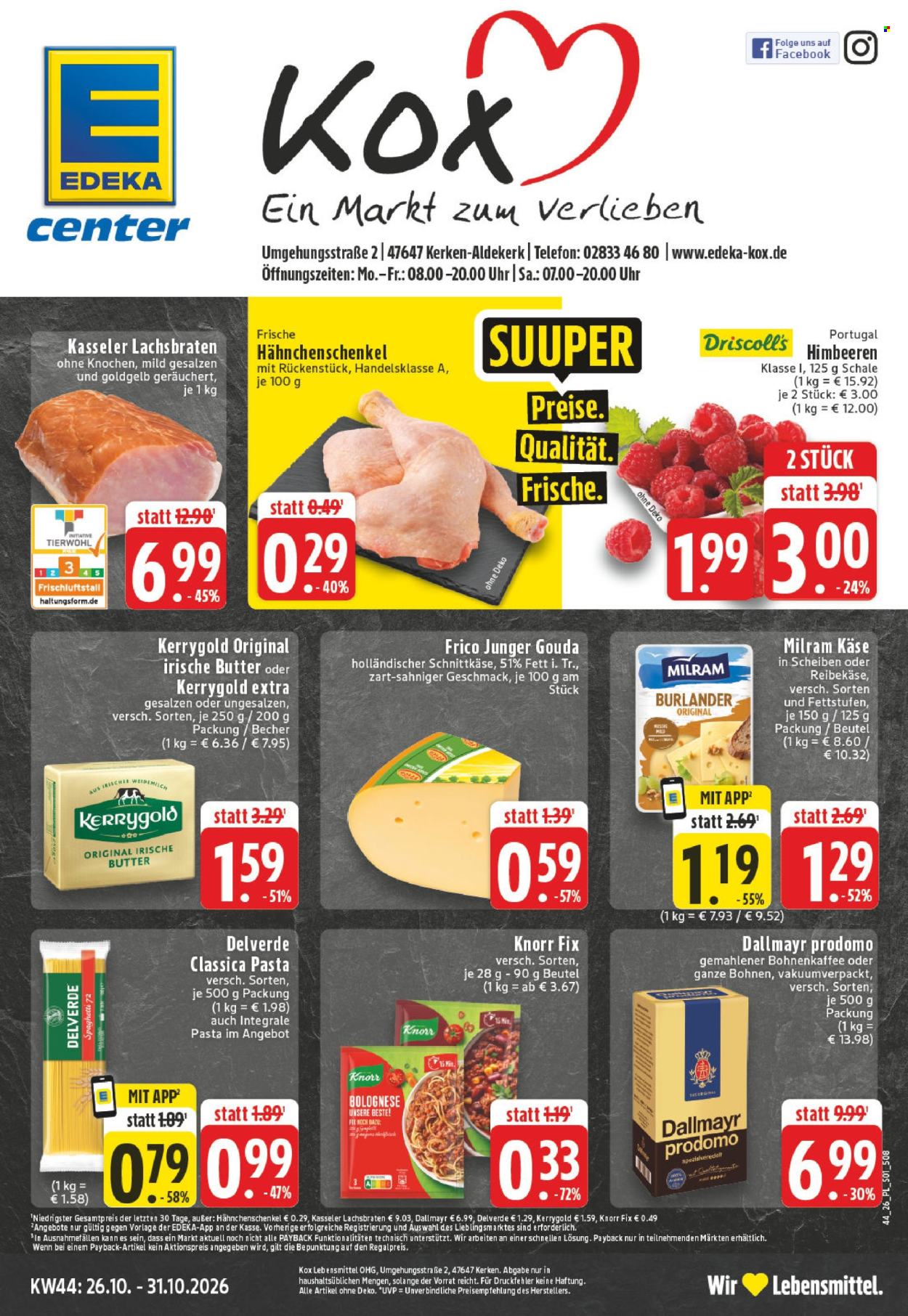 Edeka Prospekte  - 26.10.2026 - 31.10.2026. Seite 1