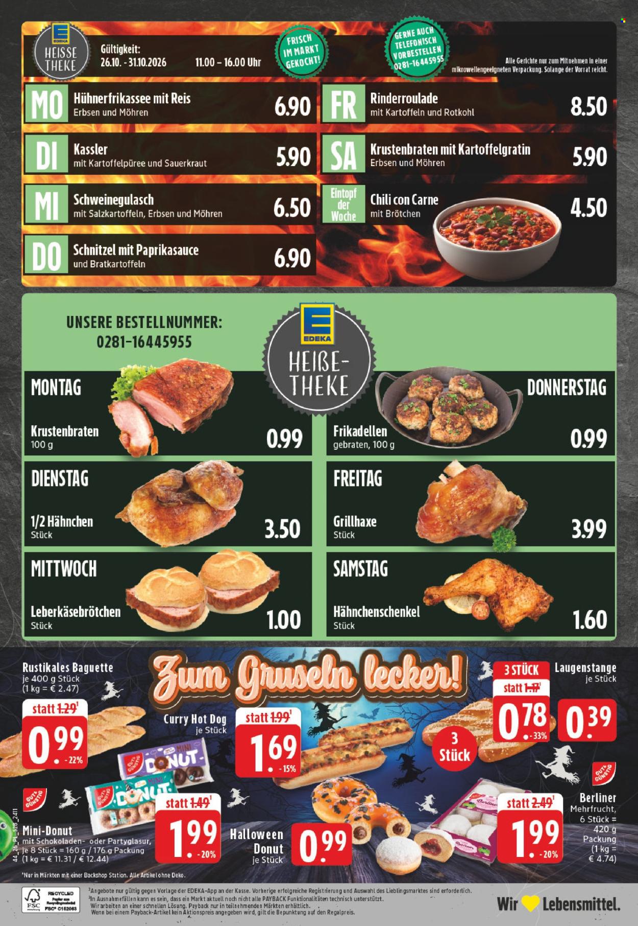 Edeka Prospekte  - 26.10.2026 - 31.10.2026. Seite 32