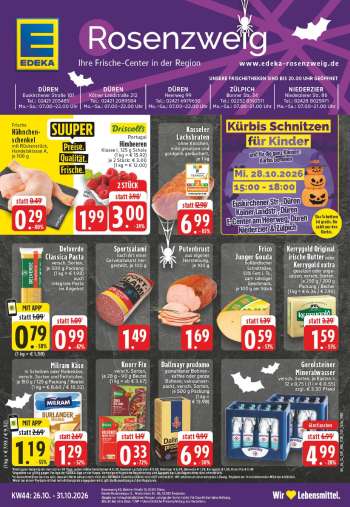 Prospekte Edeka - 26.10.2026 - 31.10.2026.