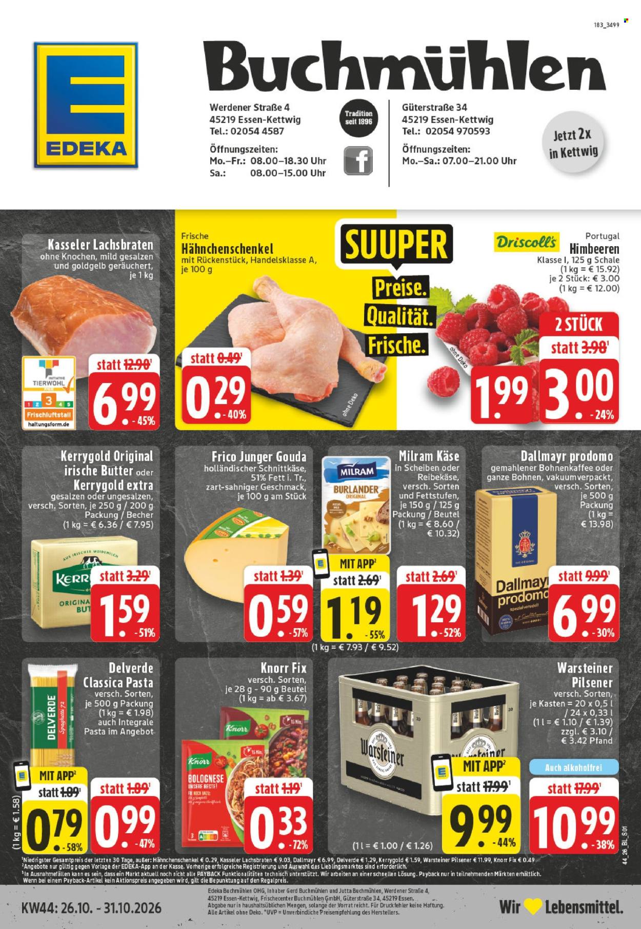 Edeka Prospekte  - 26.10.2026 - 31.10.2026. Seite 1