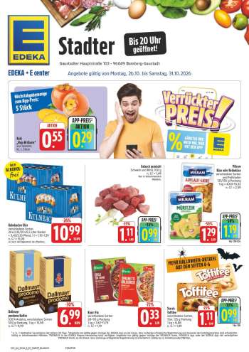 Prospekte Edeka - 26.10.2026 - 31.10.2026.