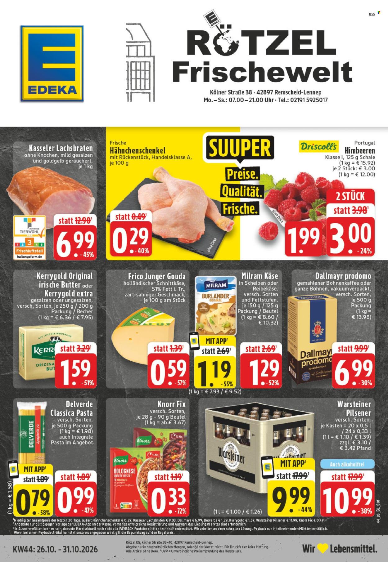 Edeka Prospekte  - 26.10.2026 - 31.10.2026. Seite 1