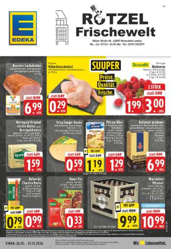 Prospekte Edeka - 26.10.2026 - 31.10.2026.