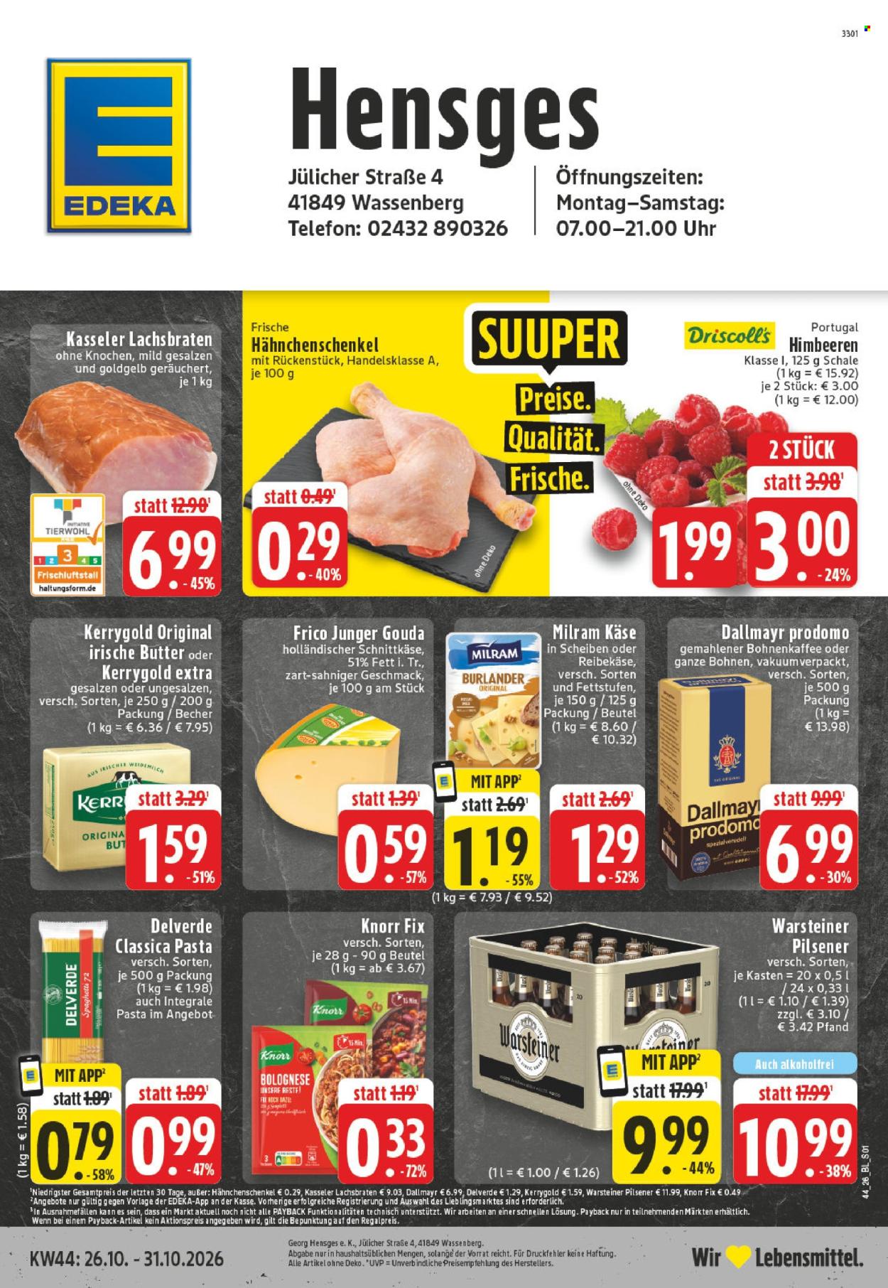 Edeka Prospekte  - 26.10.2026 - 31.10.2026. Seite 1