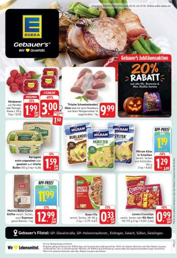 Prospekte E center - 26.10.2026 - 31.10.2026.