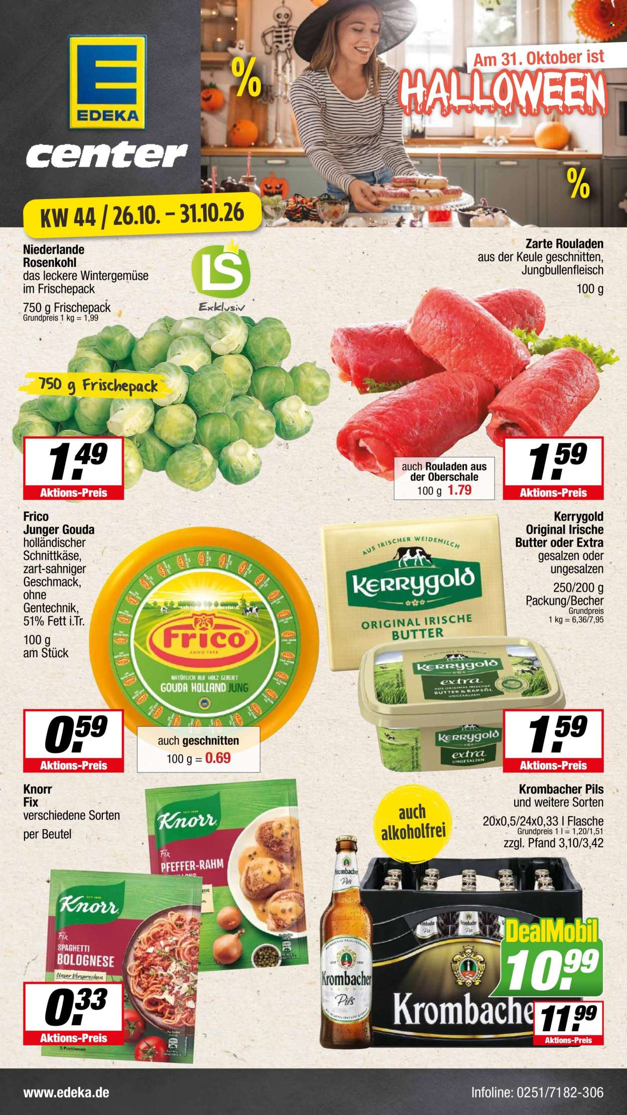 E center Prospekte  - 26.10.2026 - 31.10.2026. Seite 1