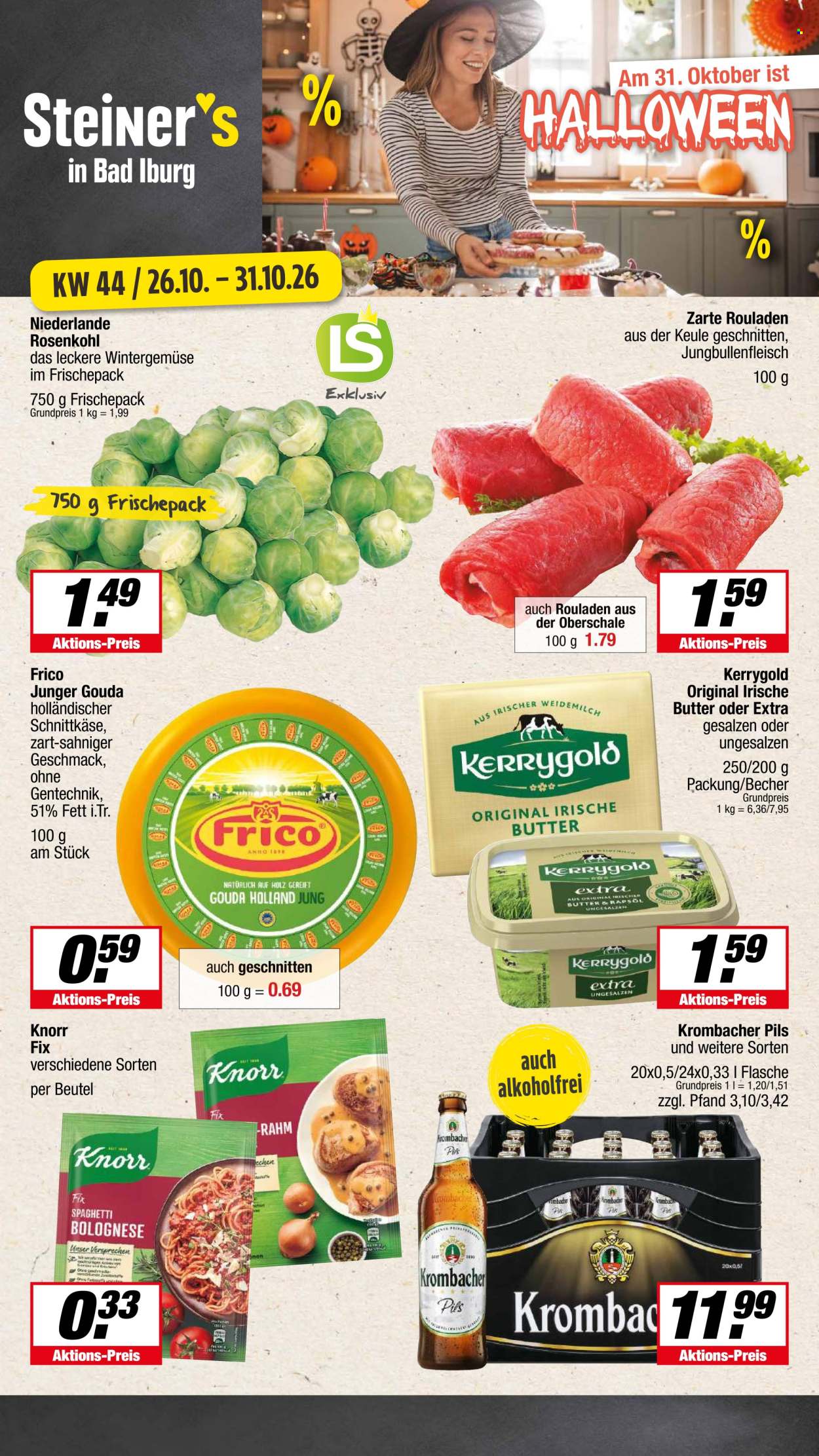 Edeka Prospekte  - 26.10.2026 - 31.10.2026. Seite 1