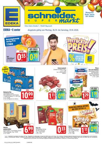 Prospekte E center - 26.10.2026 - 31.10.2026.