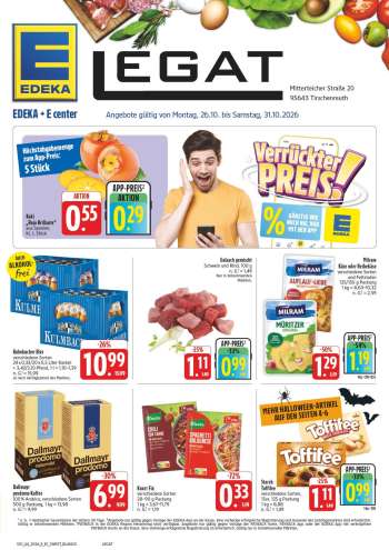 Prospekte E center - 26.10.2026 - 31.10.2026.