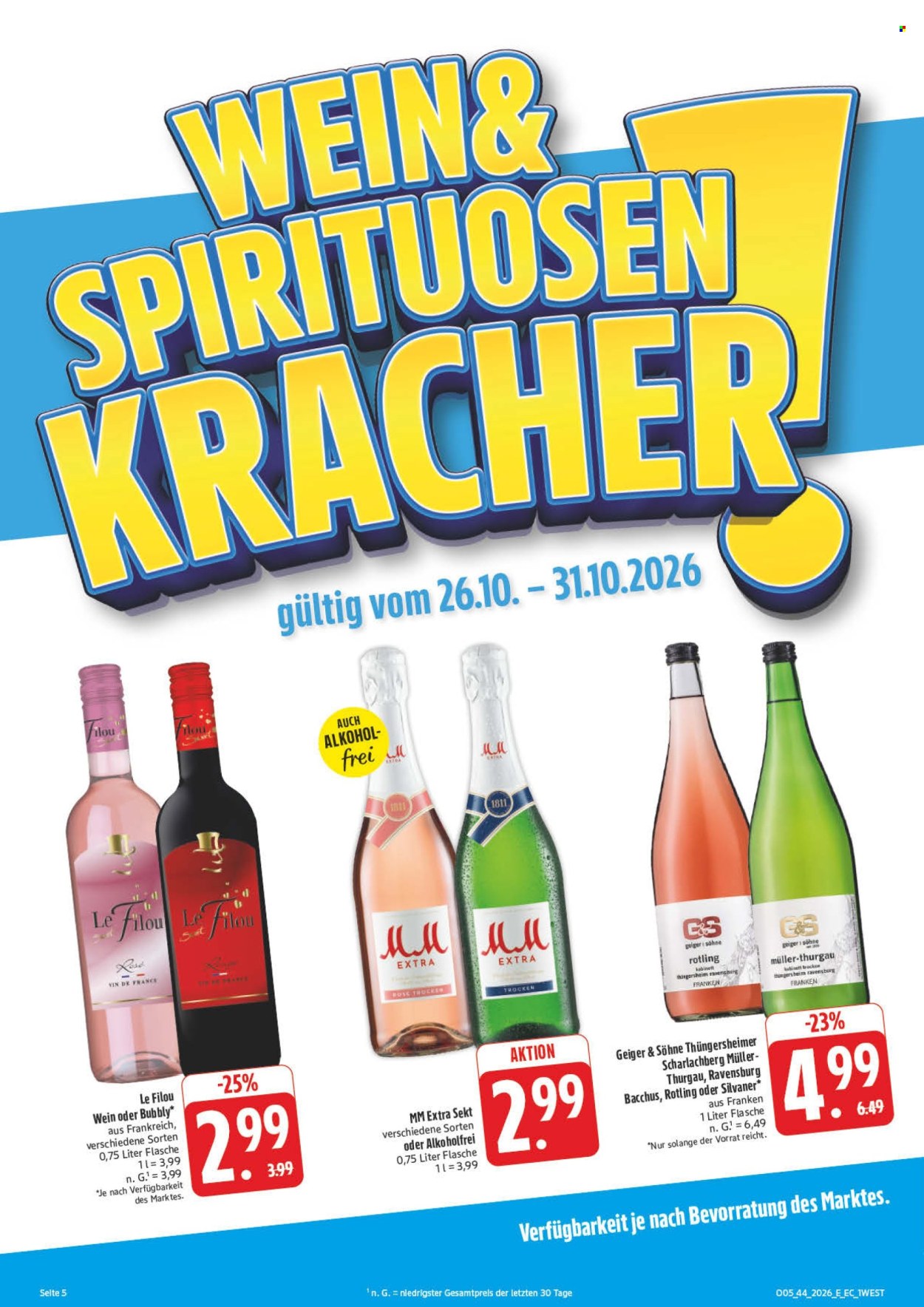E center Prospekte  - 26.10.2026 - 31.10.2026. Seite 10