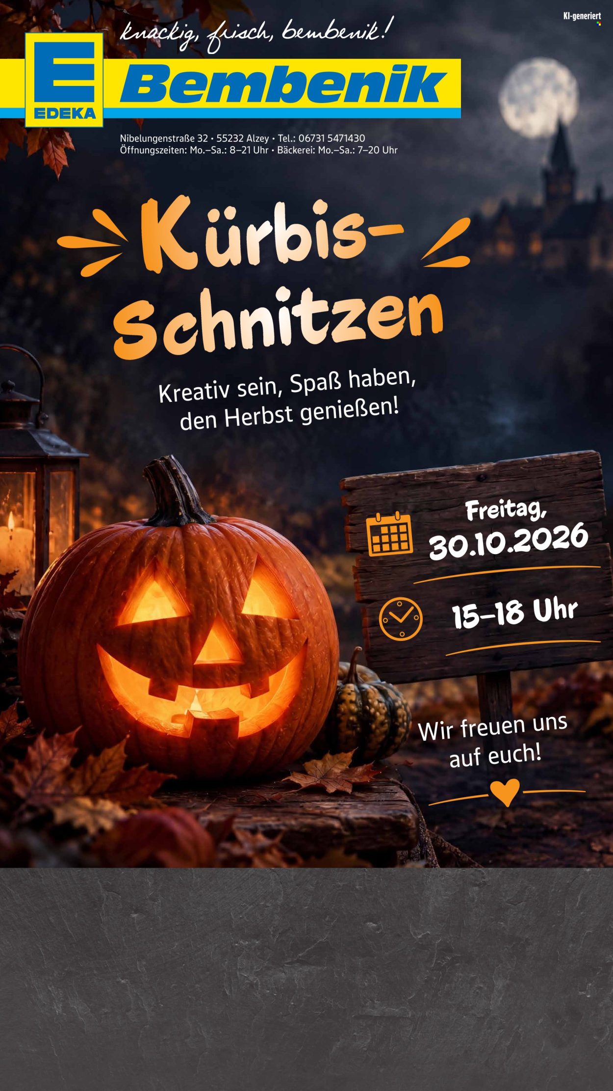 Edeka Prospekte  - 26.10.2026 - 31.10.2026. Seite 1