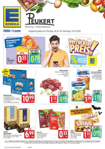 Prospekte Edeka - 26.10.2026 - 31.10.2026.