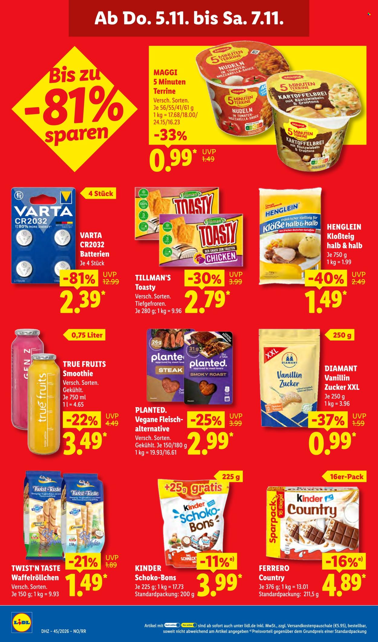 Lidl Prospekte  - 2.11.2026 - 7.11.2026. Seite 68