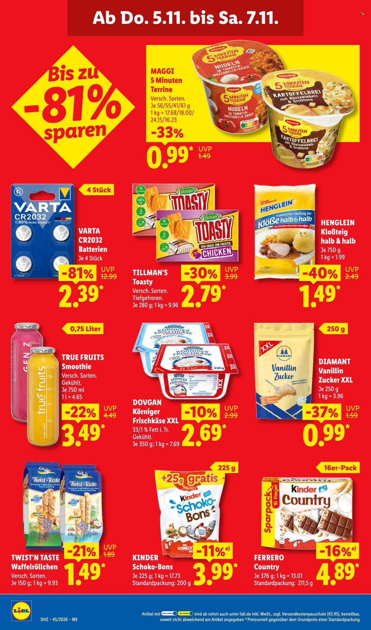 Lidl Prospekte  - 2.11.2026 - 7.11.2026. Seite 64