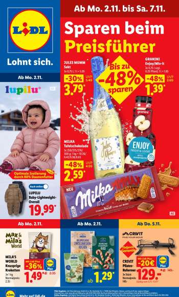Prospekte Lidl - 2.11.2026 - 7.11.2026.