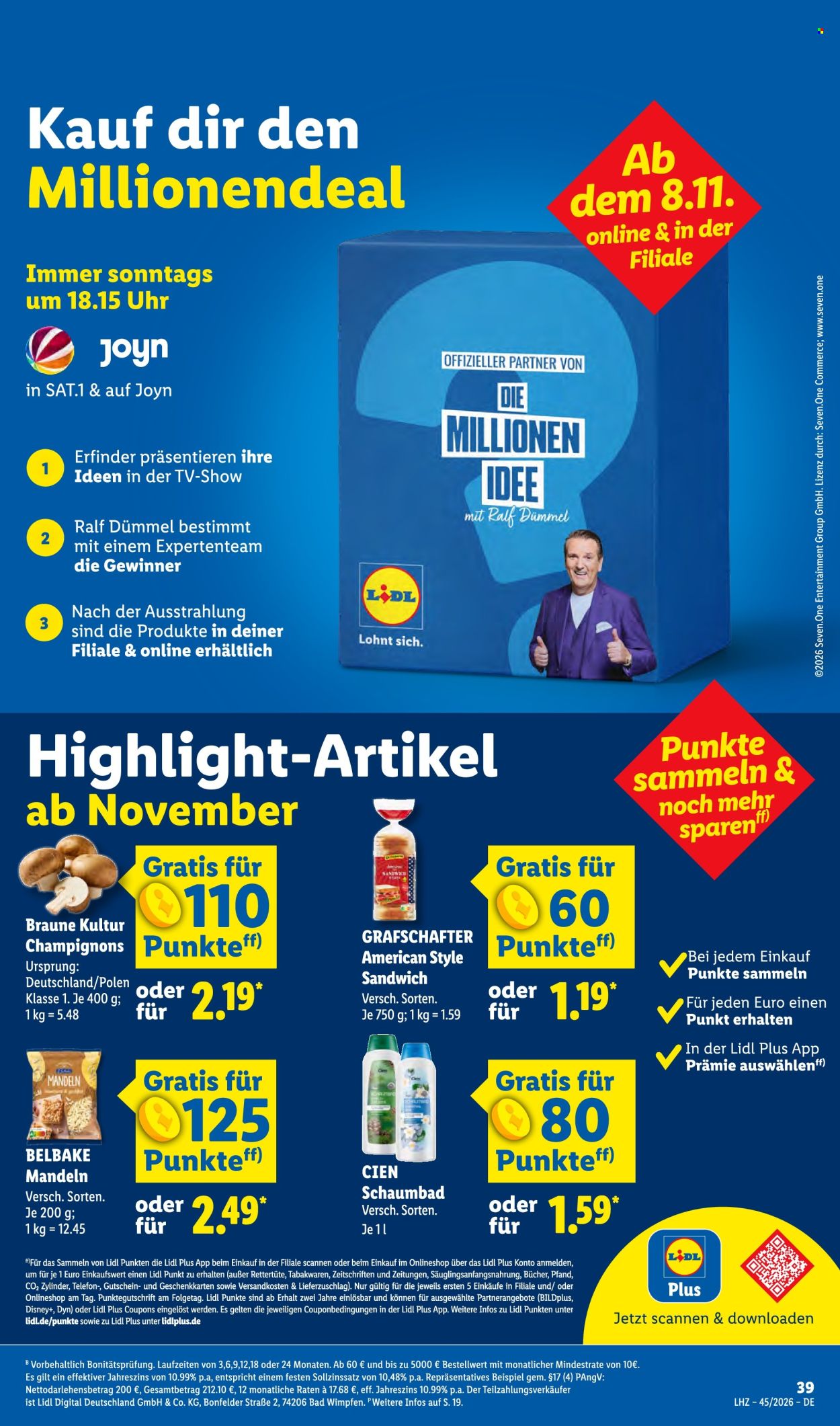 Lidl Prospekte  - 2.11.2026 - 7.11.2026. Seite 45