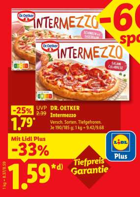 Dr. Oetker Intermezzo