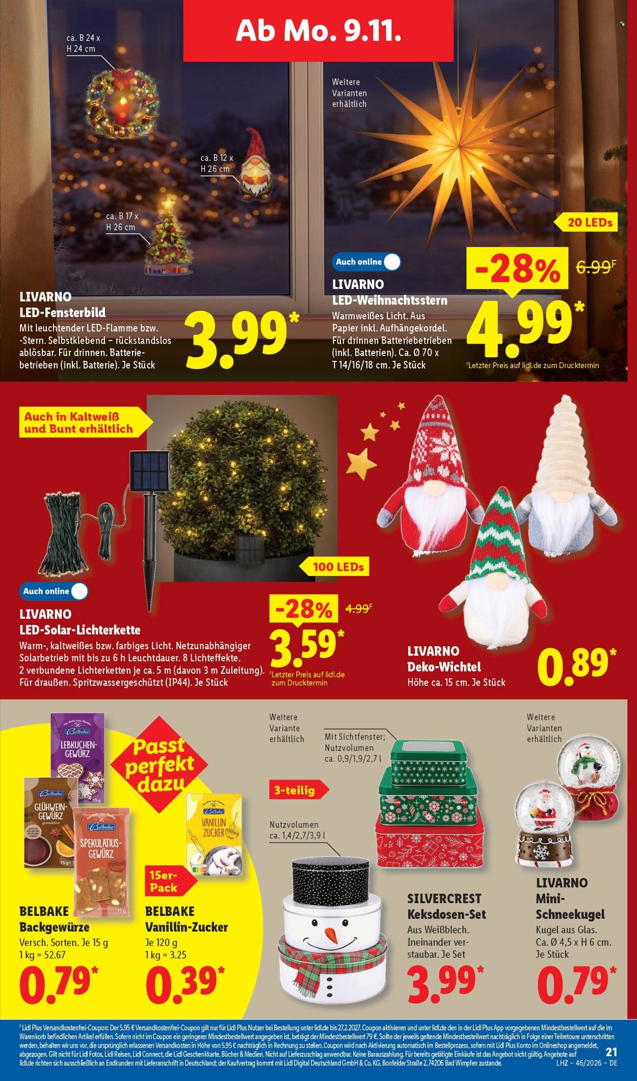 Lidl Prospekte  - 9.11.2026 - 14.11.2026. Seite 9