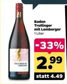 Baden Trollinger mit Lemberger*