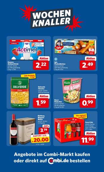 Prospekte Combi - 25.10.2026 - 30.10.2026.