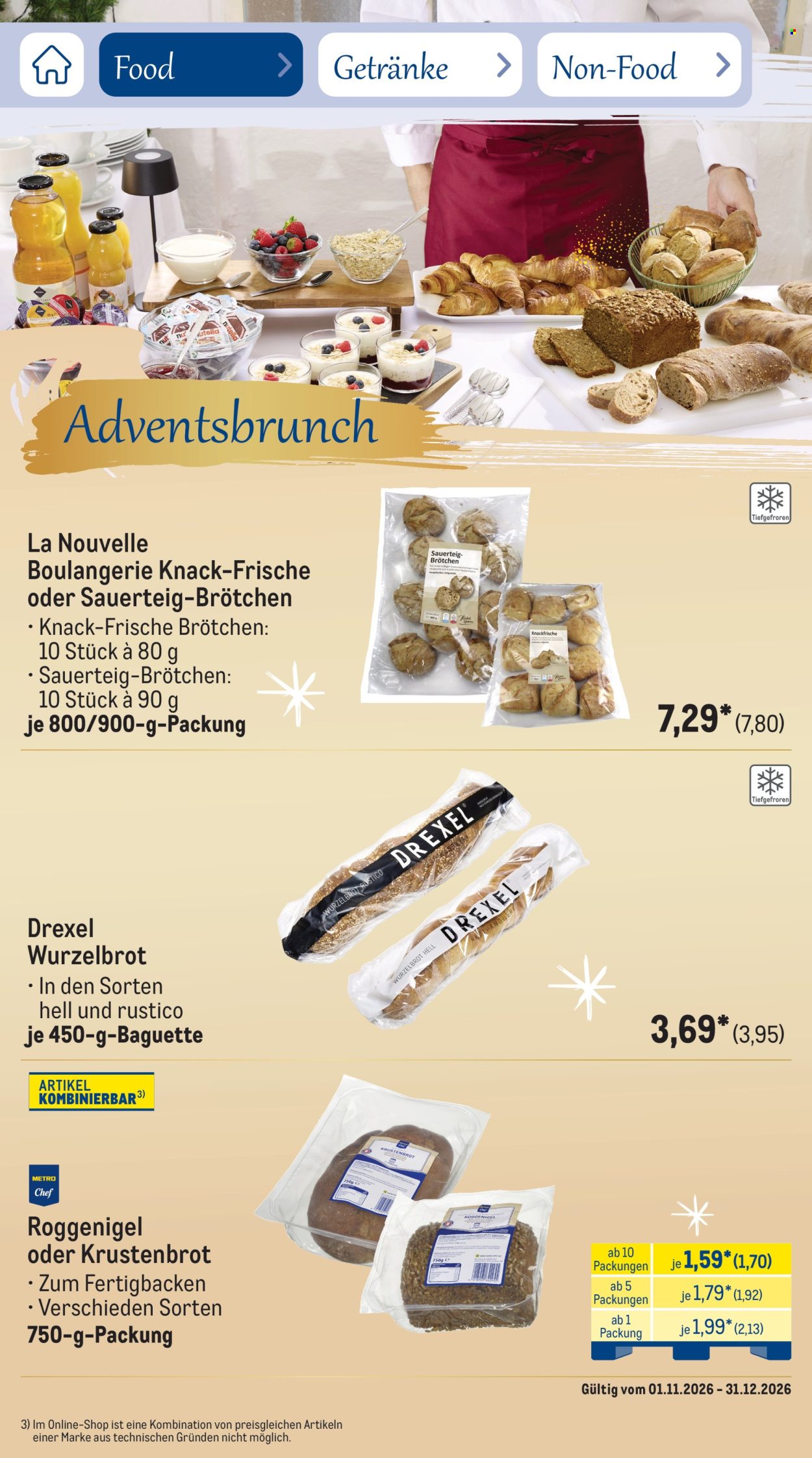 Metro Prospekte  - 1.11.2026 - 31.12.2026. Seite 4