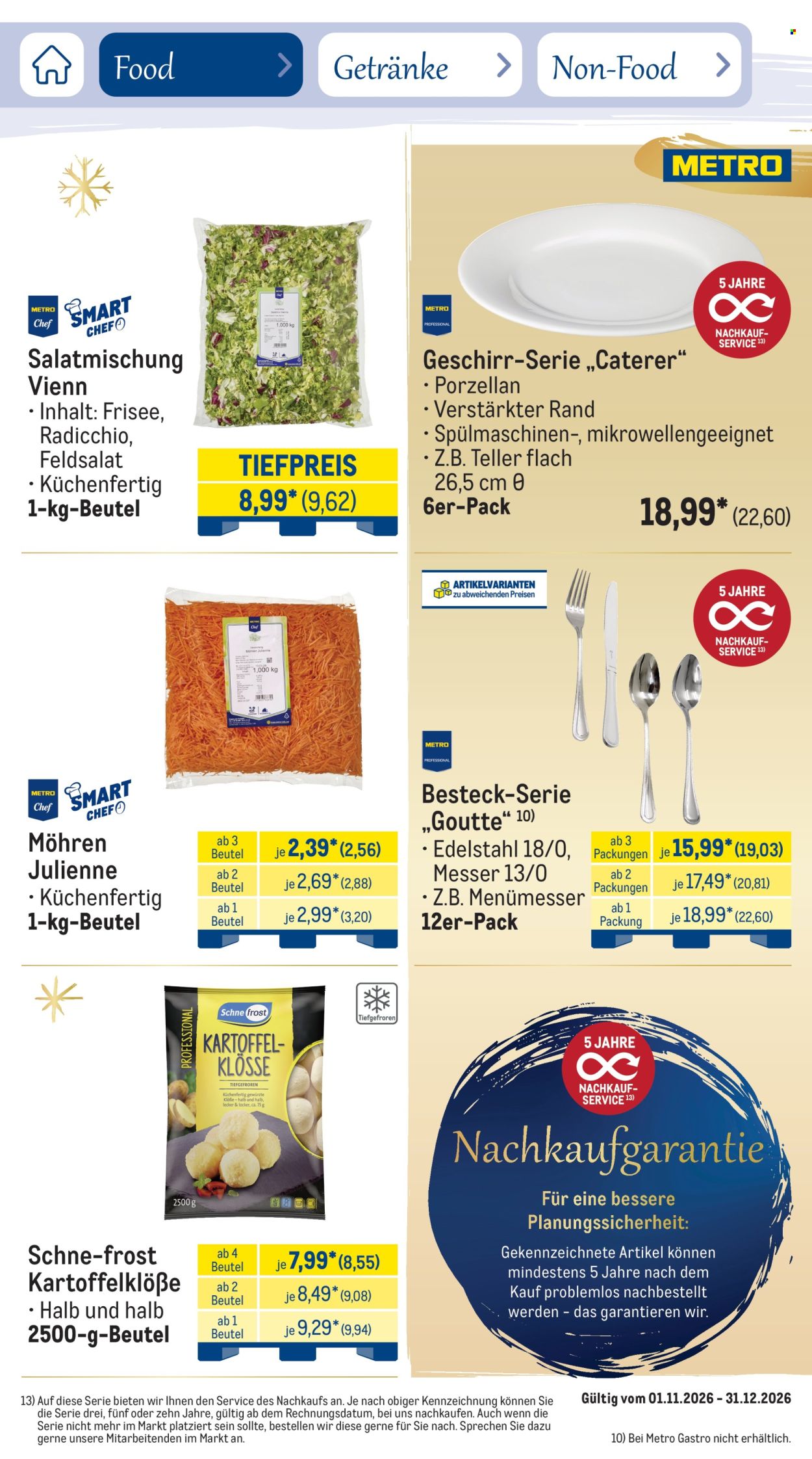 Metro Prospekte  - 1.11.2026 - 31.12.2026. Seite 16