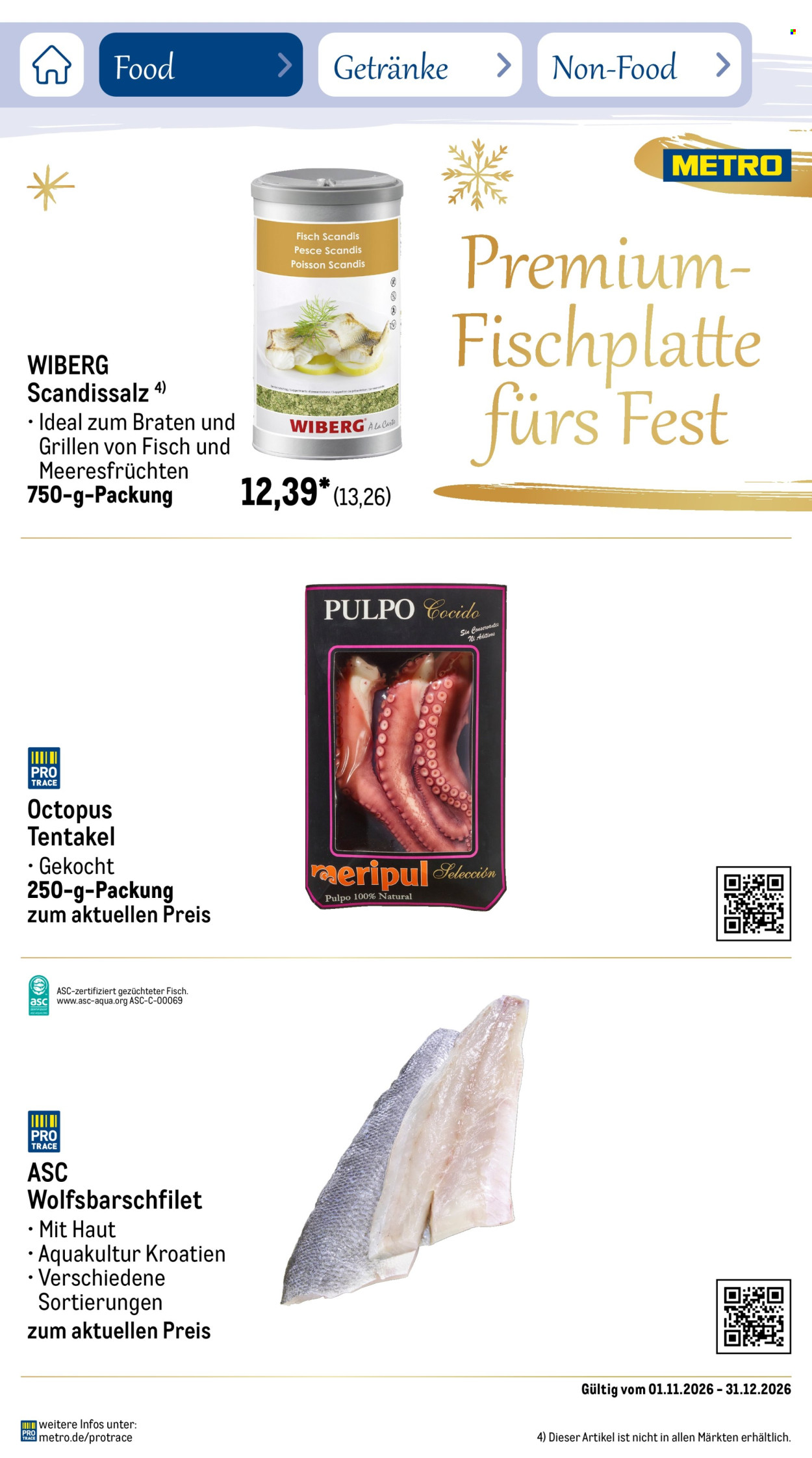 Metro Prospekte  - 1.11.2026 - 31.12.2026. Seite 39