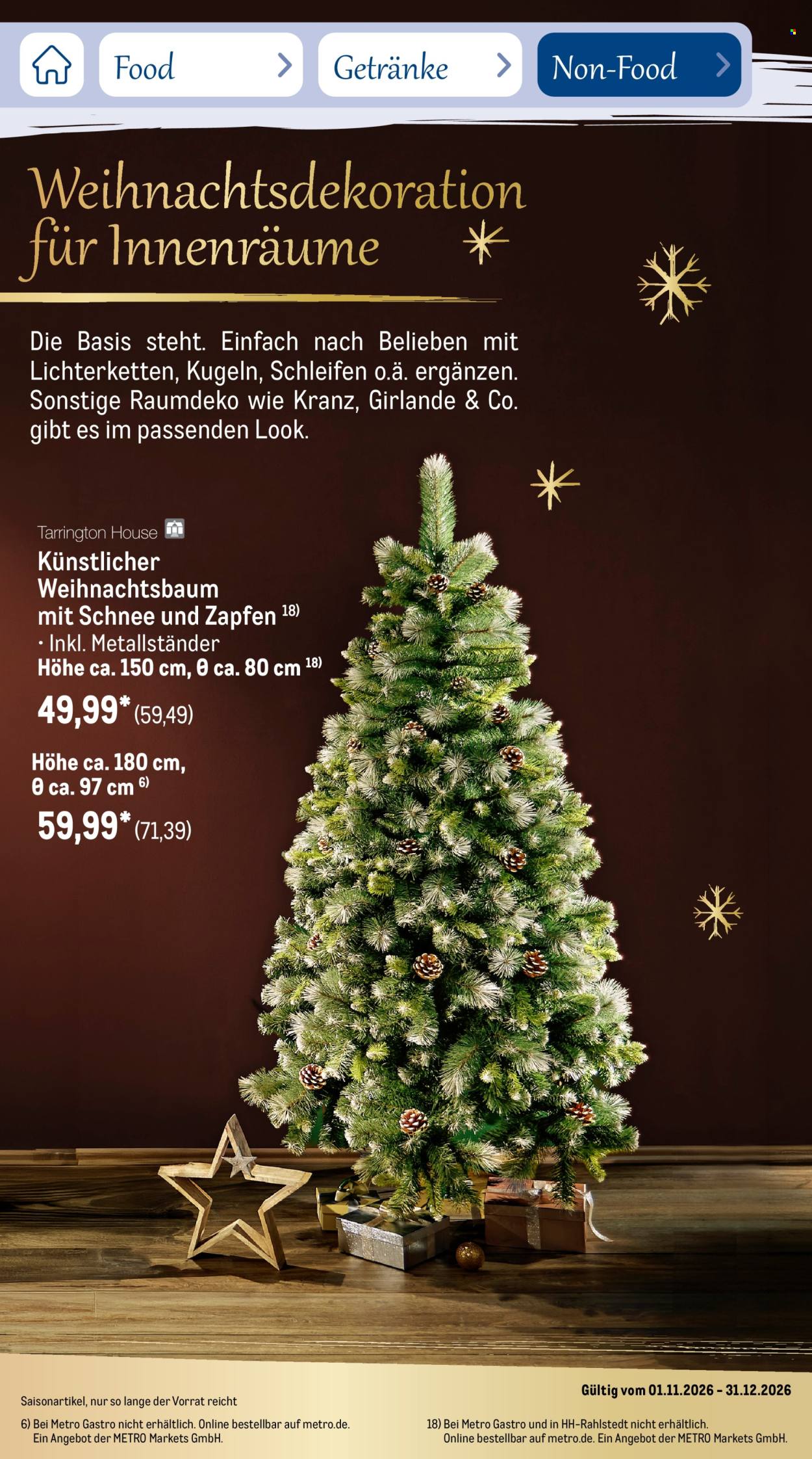 Metro Prospekte  - 1.11.2026 - 31.12.2026. Seite 106