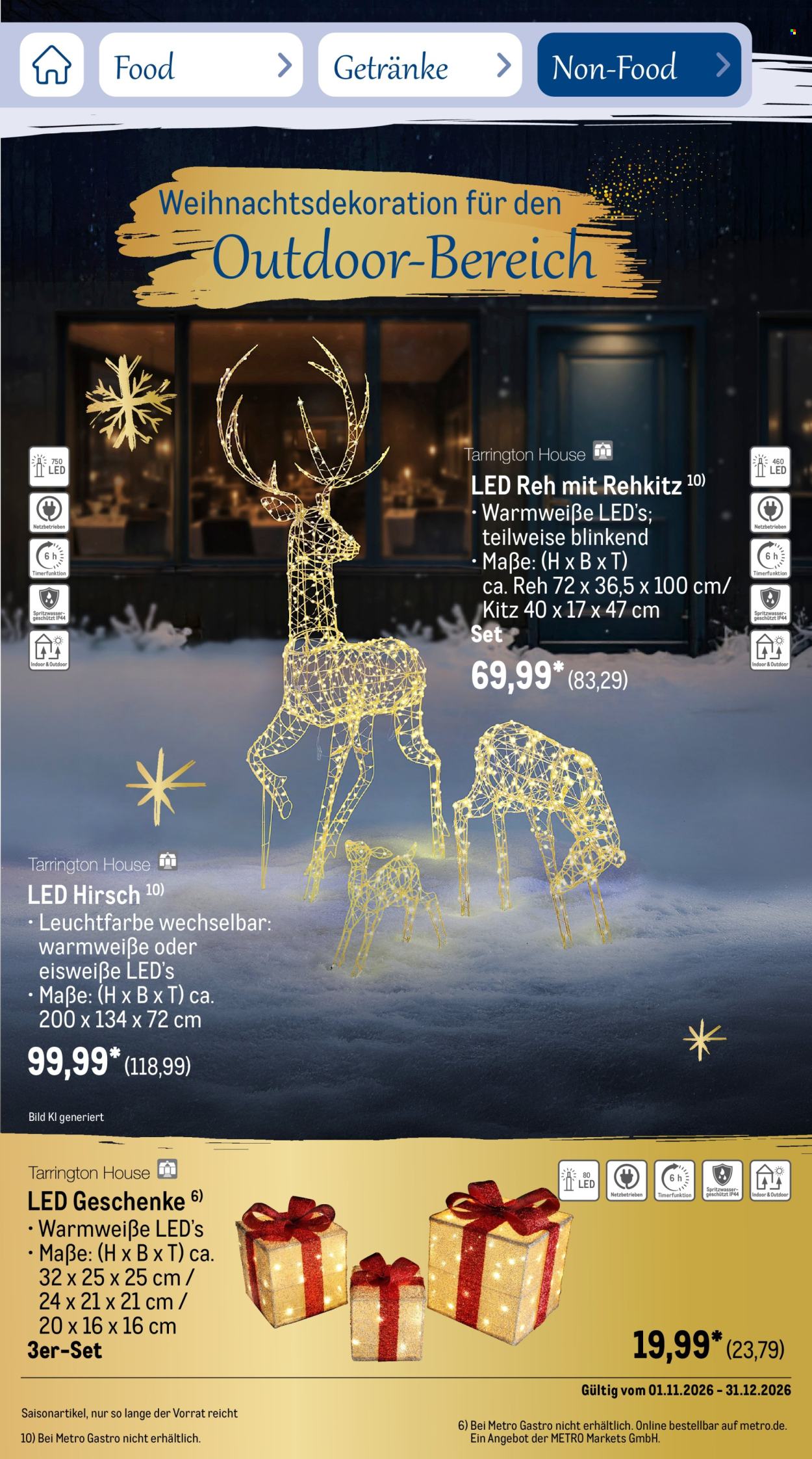 Metro Prospekte  - 1.11.2026 - 31.12.2026. Seite 109