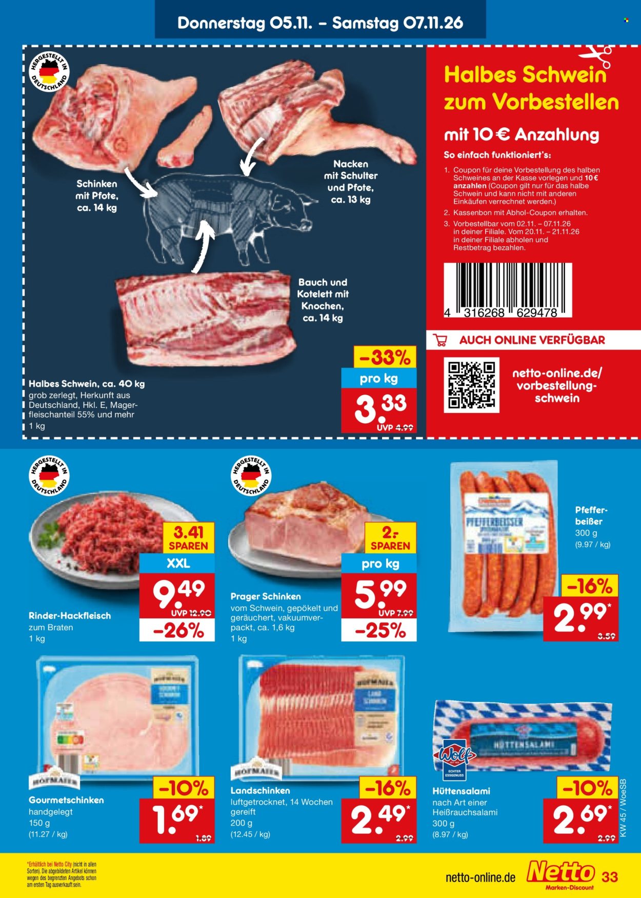 Netto Marken-Discount Prospekte  - 2.11.2026 - 7.11.2026. Seite 51