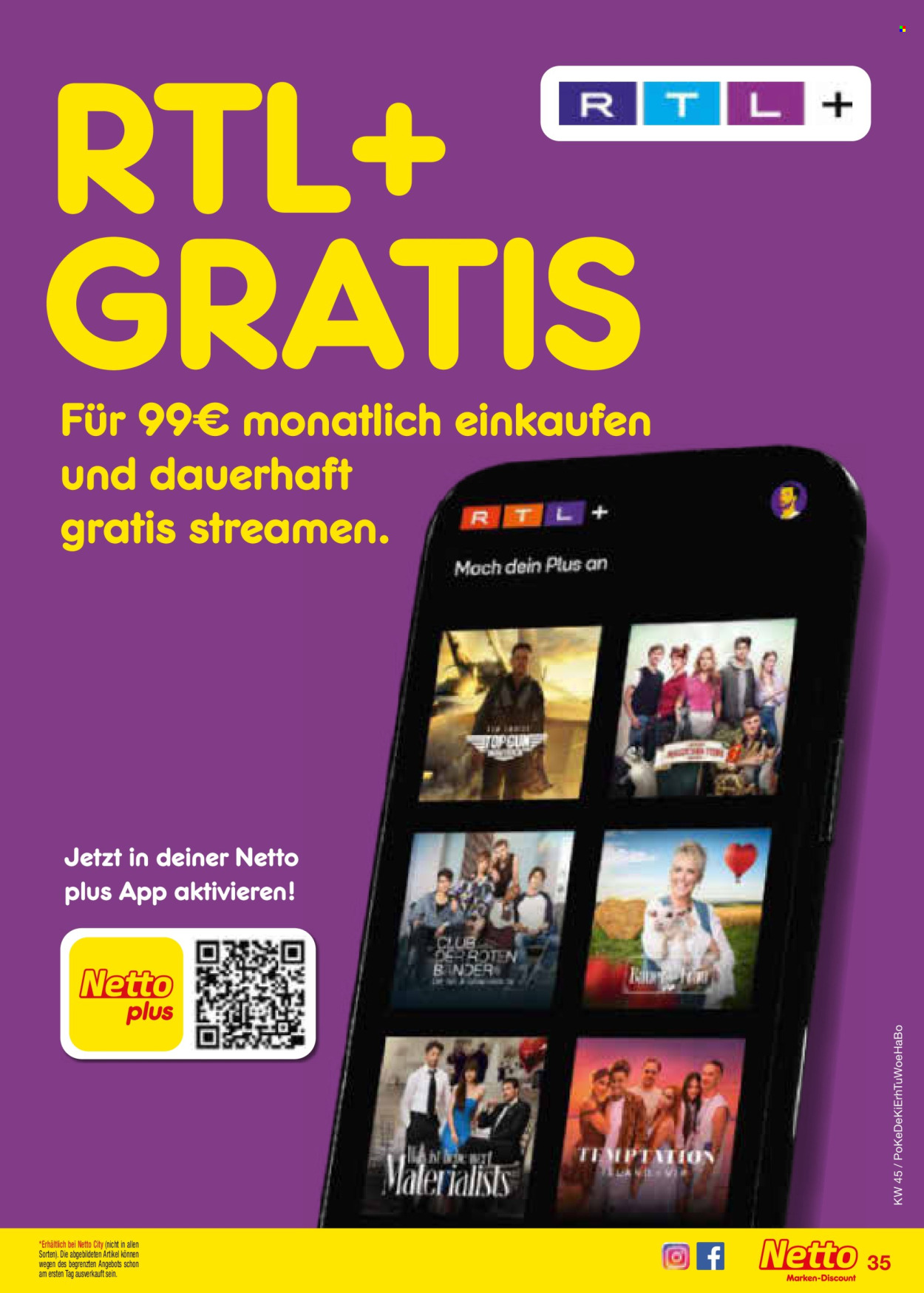 Netto Marken-Discount Prospekte  - 2.11.2026 - 7.11.2026. Seite 53