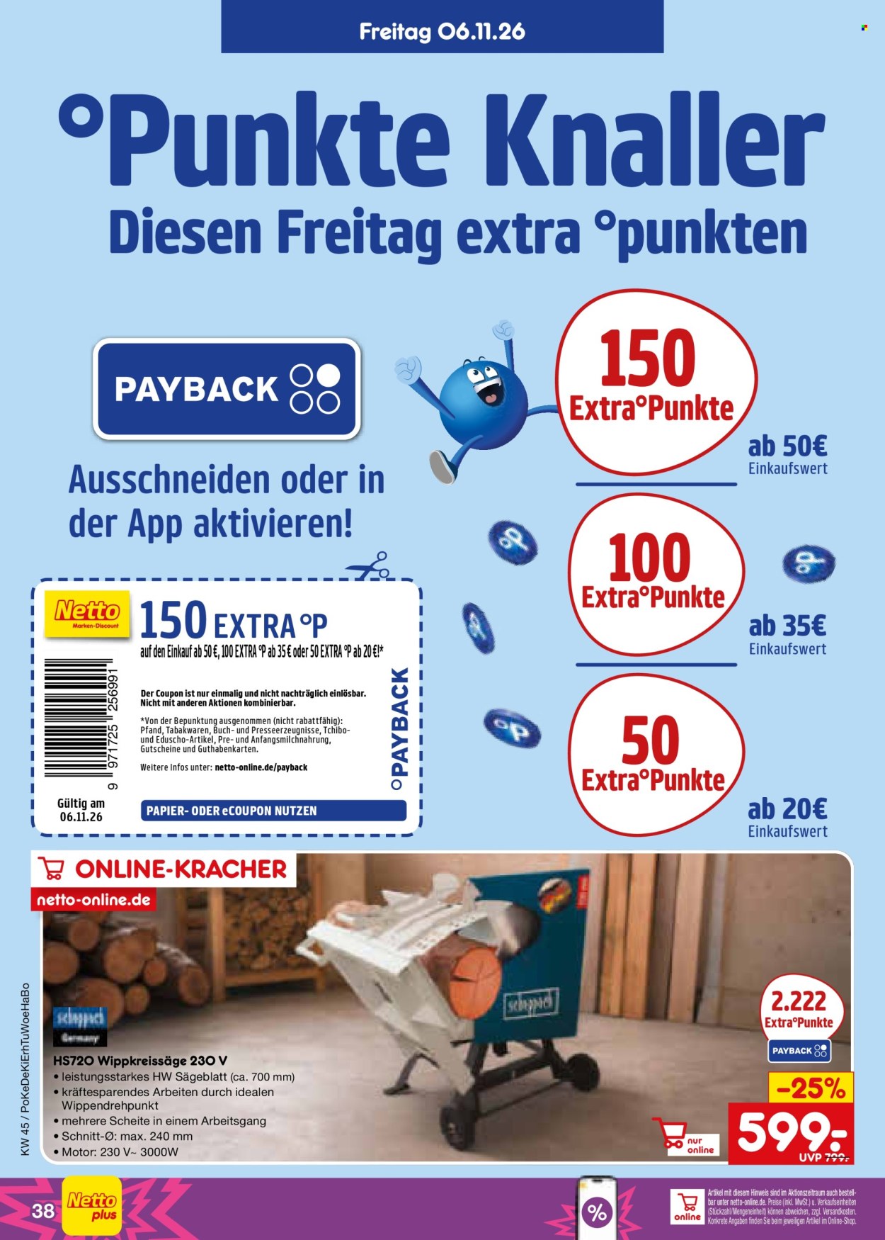 Netto Marken-Discount Prospekte  - 2.11.2026 - 7.11.2026. Seite 58