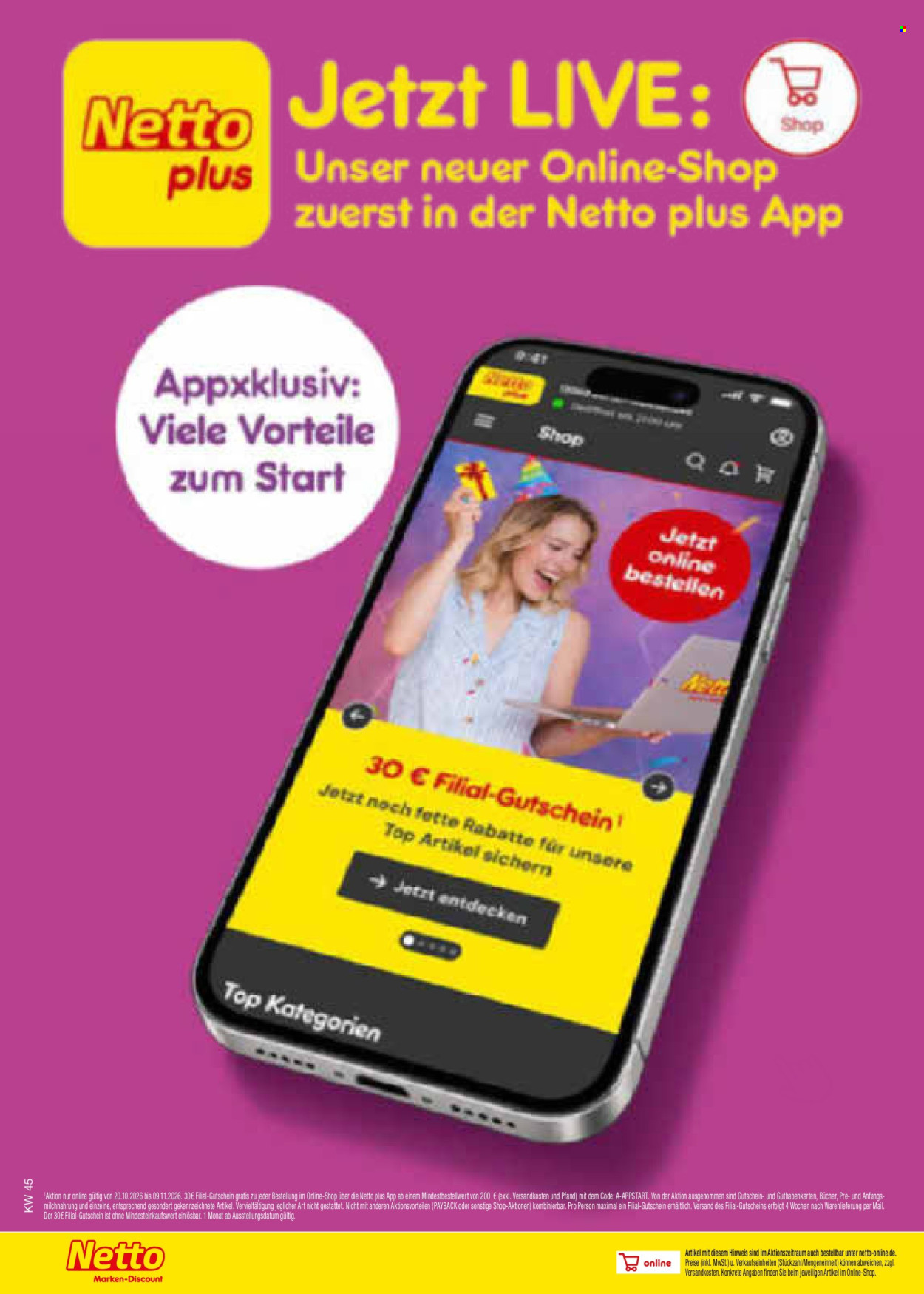 Netto Marken-Discount Prospekte  - 2.11.2026 - 7.11.2026. Seite 66