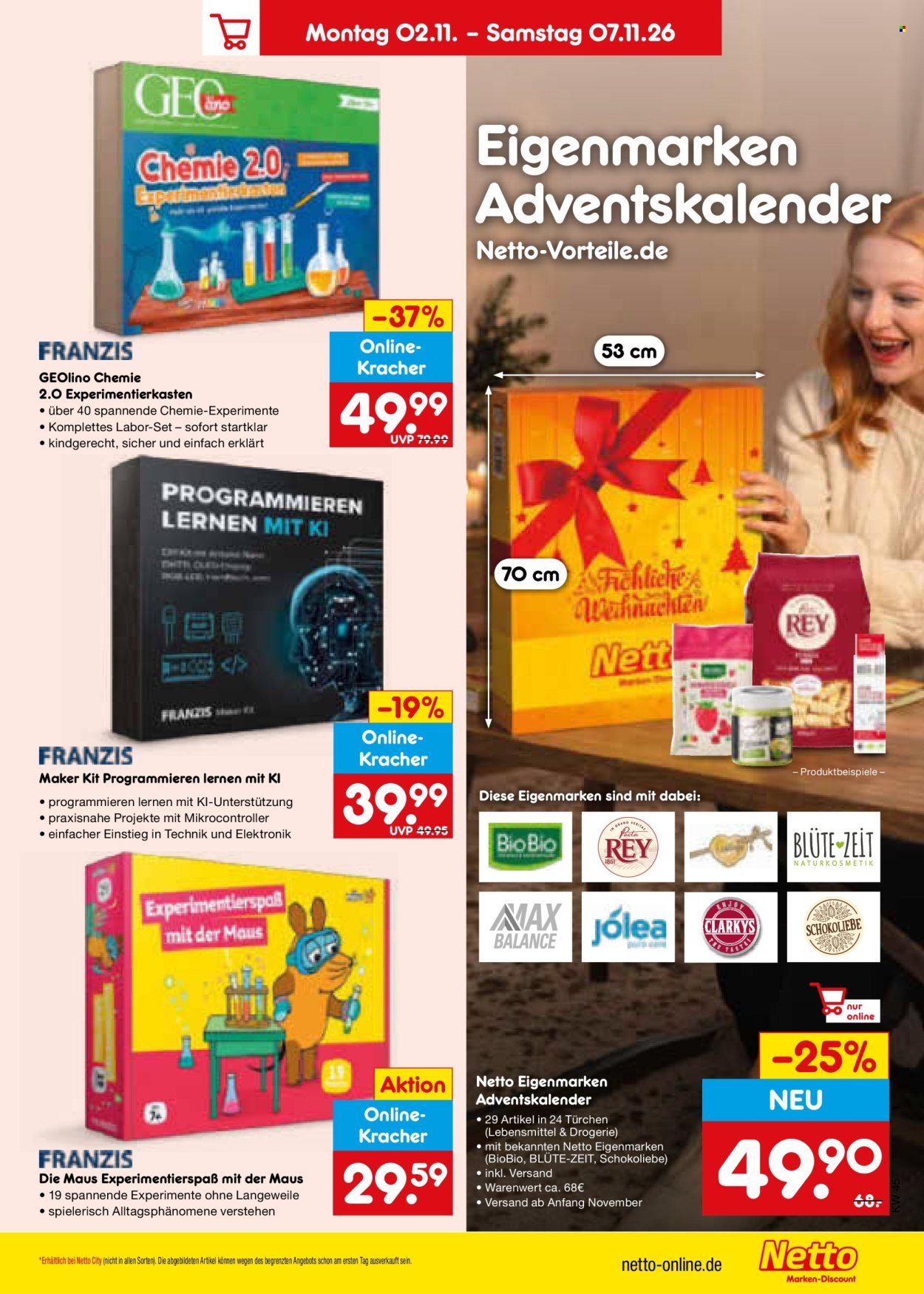 Netto Marken-Discount Prospekte  - 2.11.2026 - 7.11.2026. Seite 67