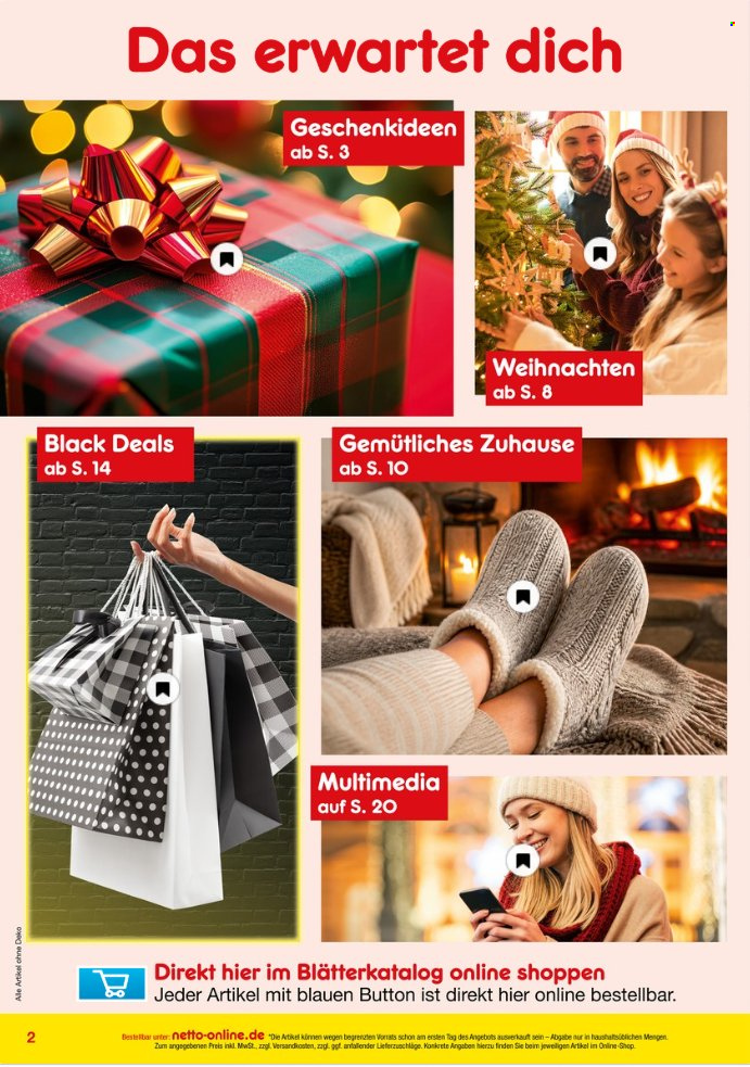 Netto Marken-Discount Prospekte  - 29.10.2026 - 30.11.2026. Seite 2