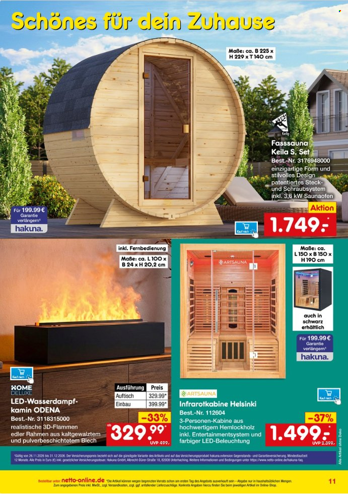 Netto Marken-Discount Prospekte  - 29.10.2026 - 30.11.2026. Seite 11