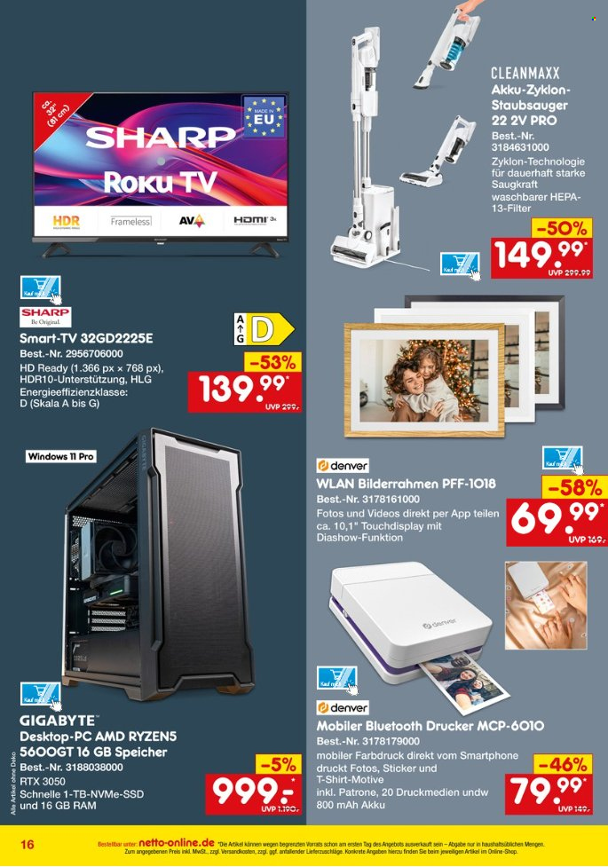 Netto Marken-Discount Prospekte  - 29.10.2026 - 30.11.2026. Seite 16