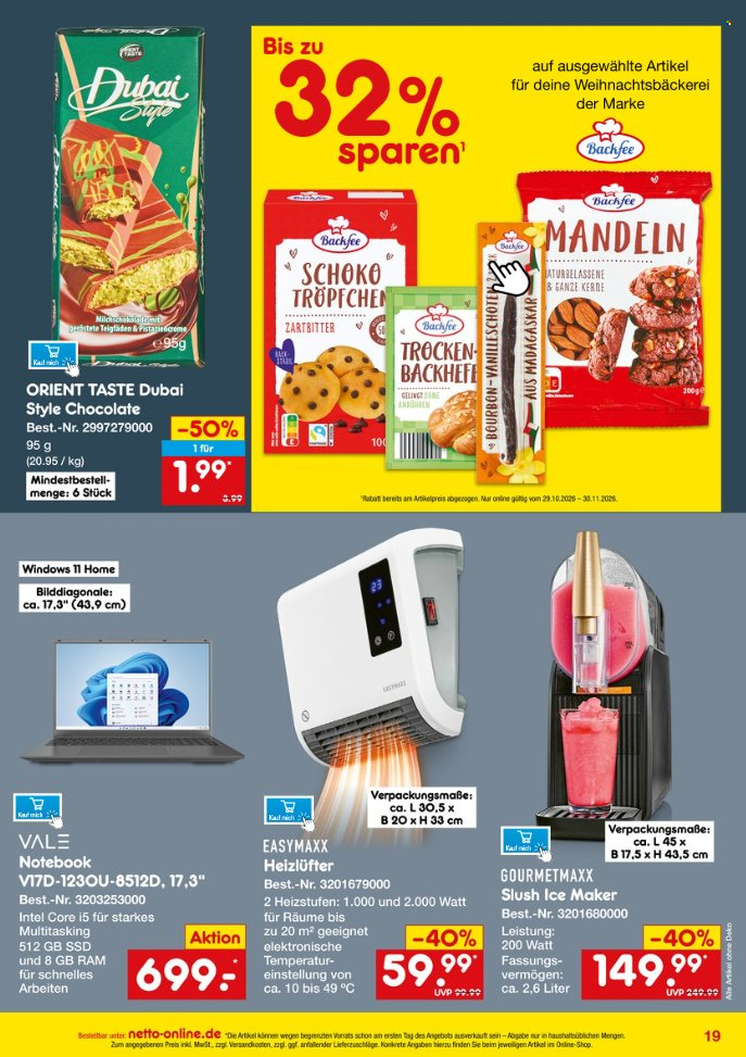 Netto Marken-Discount Prospekte  - 29.10.2026 - 30.11.2026. Seite 19