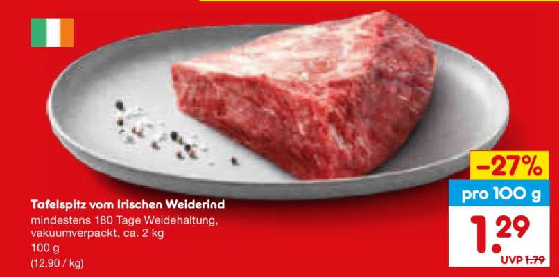 Tafelspitz vom irischen Weiderind