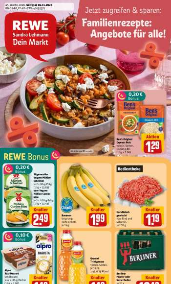 Prospekte REWE - 2.11.2026 - 8.11.2026.
