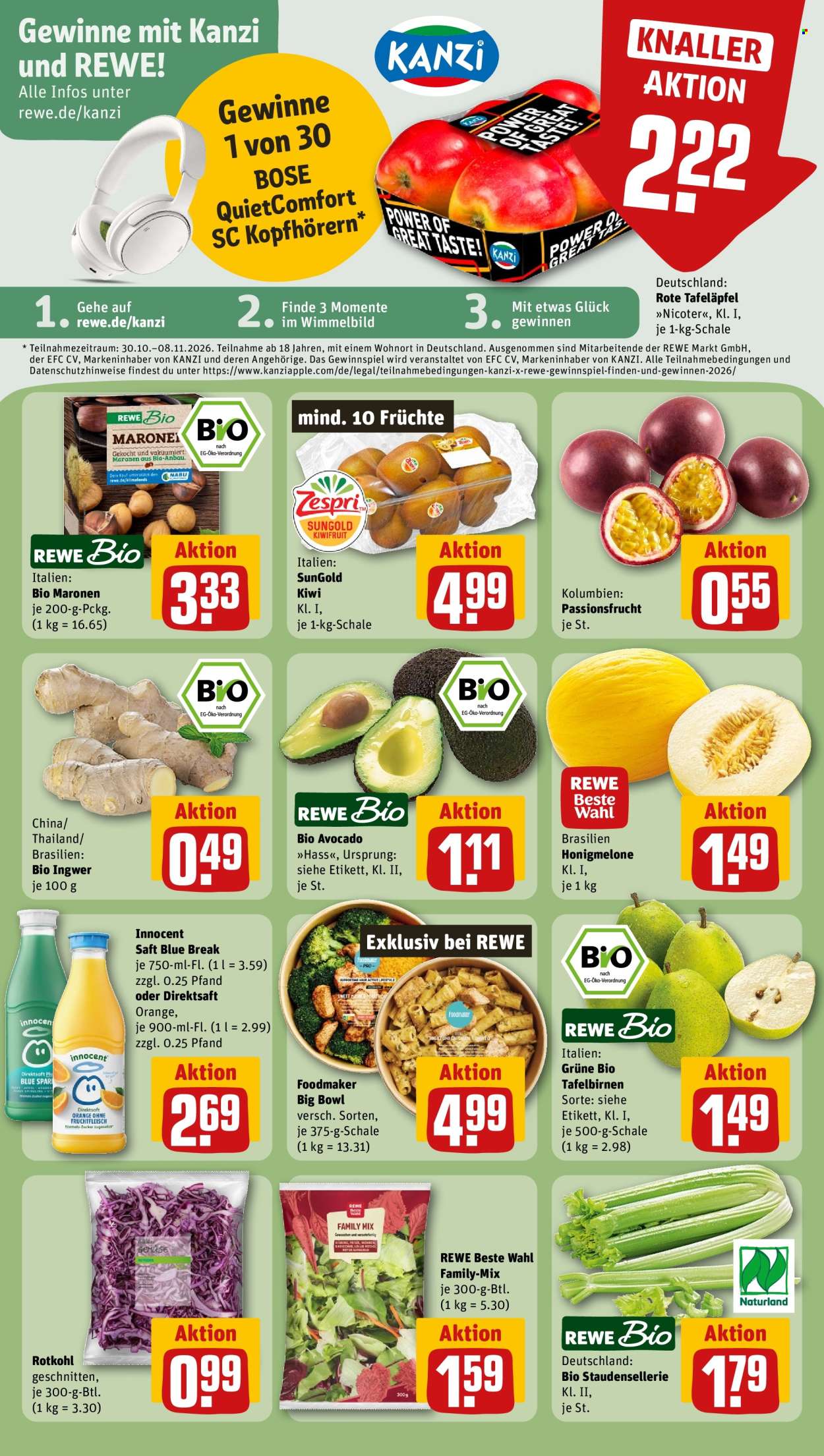 REWE Prospekte  - 2.11.2026 - 8.11.2026. Seite 6