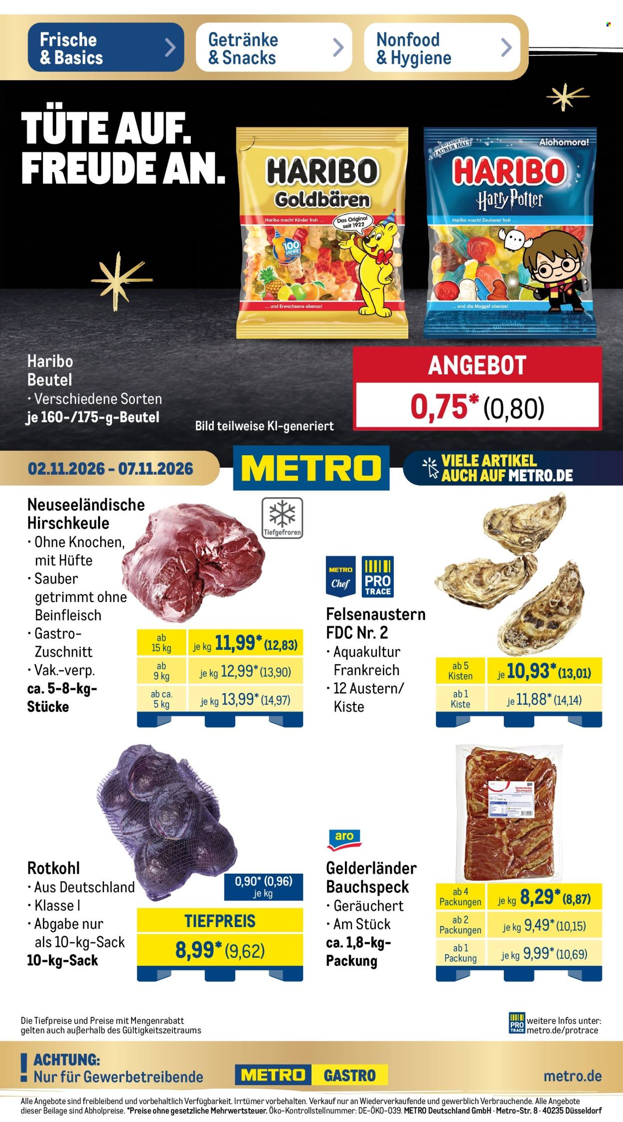 Metro Prospekte  - 2.11.2026 - 7.11.2026. Seite 1