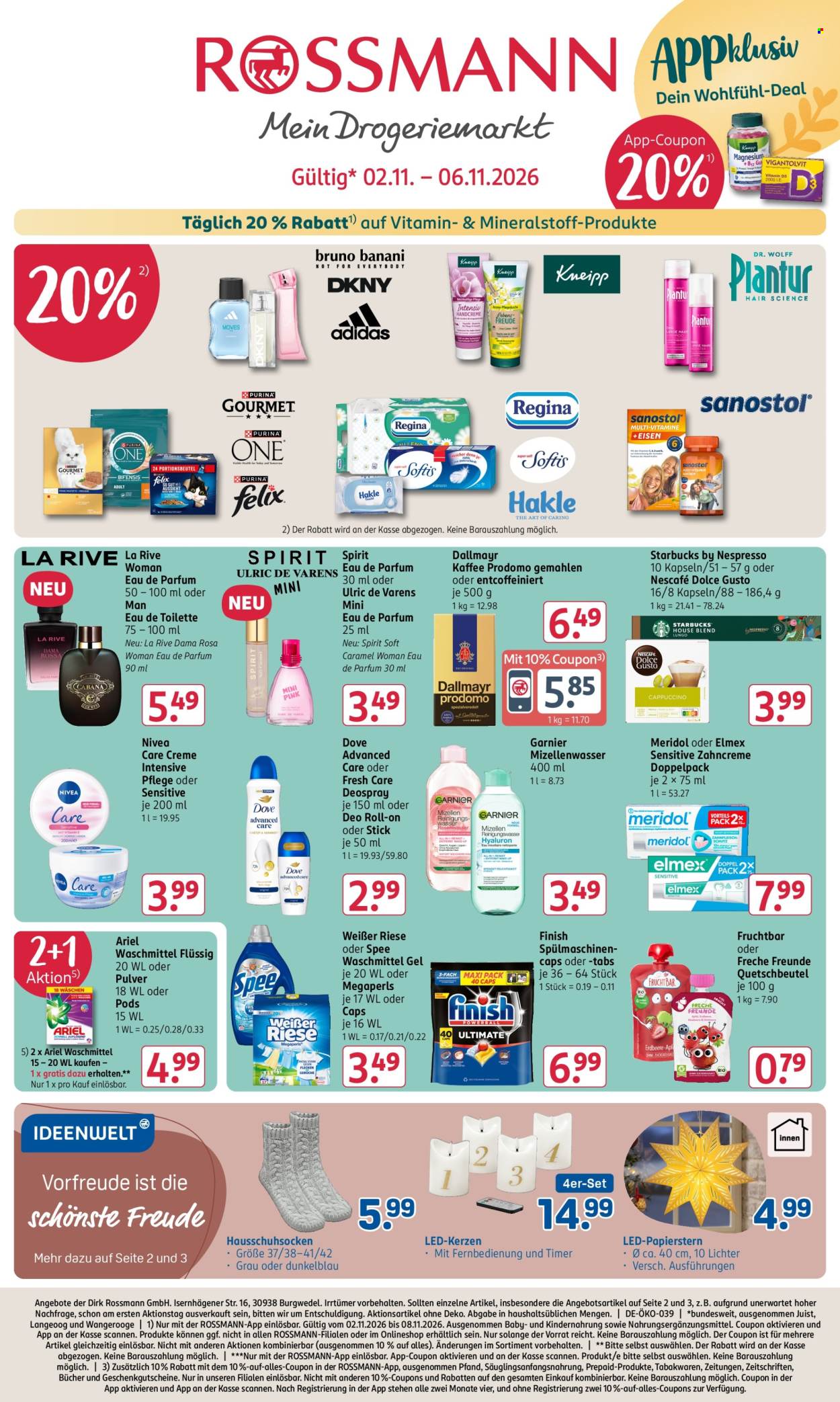 Rossmann Prospekte  - 2.11.2026 - 6.11.2026. Seite 1